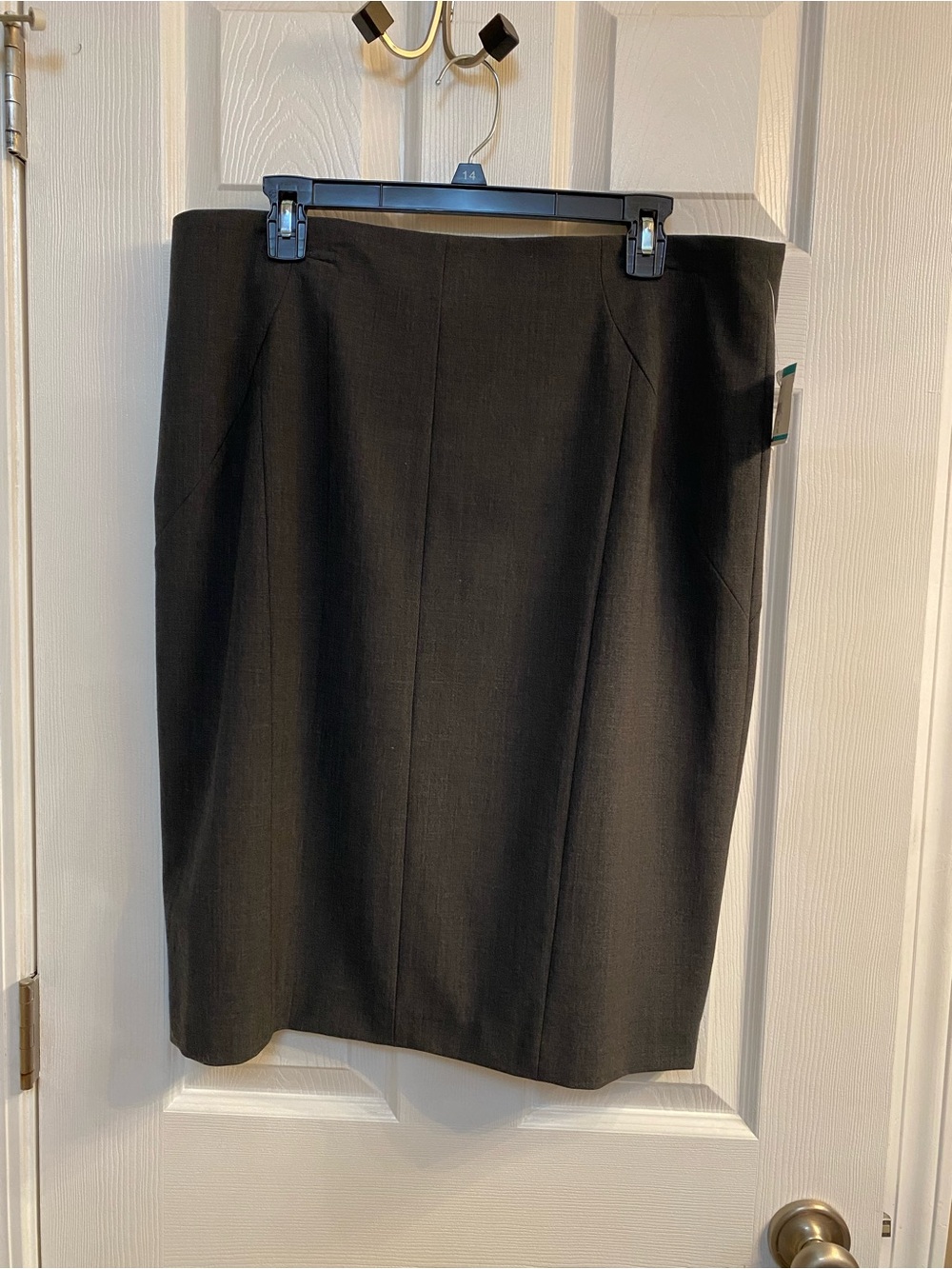 Anne Klein Gray Tailored Skirt